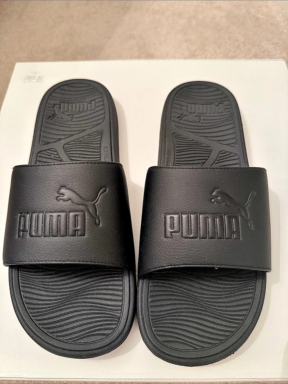 PUMA Divecat v2 Lite Black Slide Sandals